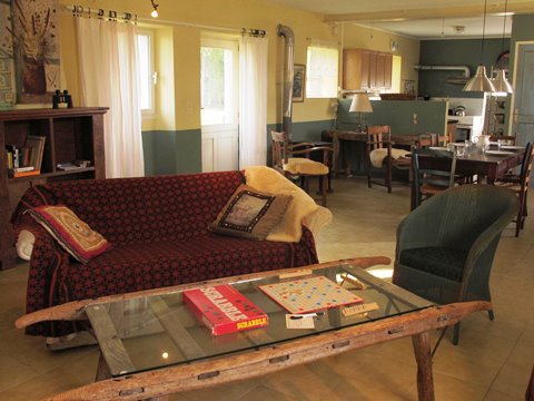Guest House living room couch